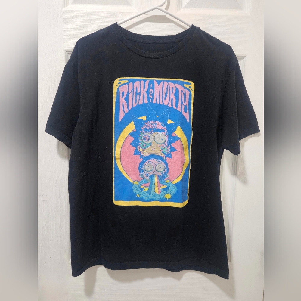Rick and Morty Kids Black T-Shirt
